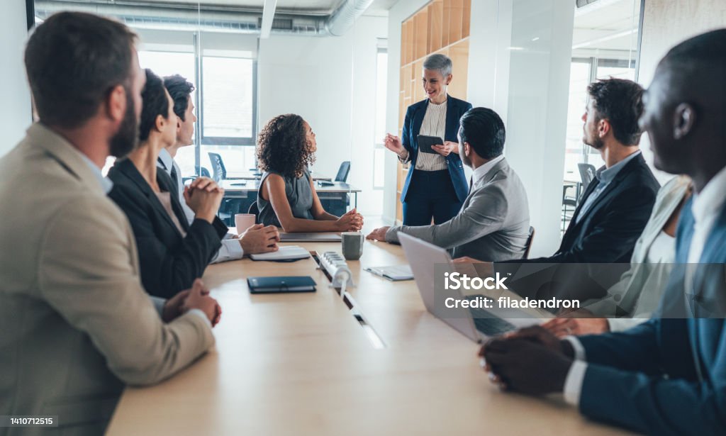 Executive training session in progress